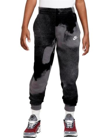 PANTALONI DA TUTA NIKE CLUB FLEECE FD3200 NERI PER BAMBINO NEGRO