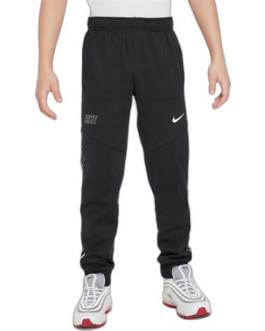 PANTALONI DA TUTA NIKE SPORTSWEAR REPEAT DZ5623 NERI PER BAMBINO NEGRO