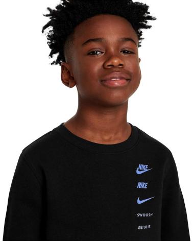 FELPA NIKE SPORTSWEAR STANDARD FN7711 NERA NEGRO