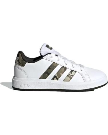 Sportif pour Femme et Fille et Garçon ADIDAS NINOS GRAND COURT 2 0 K IF3669 BLANCO