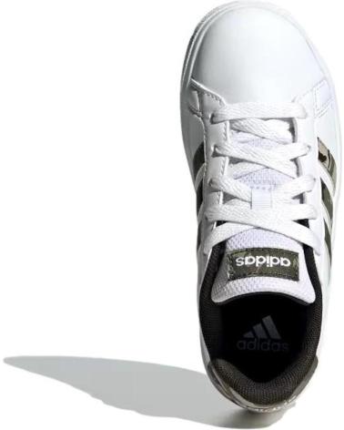 Sportif pour Femme et Fille et Garçon ADIDAS NINOS GRAND COURT 2 0 K IF3669 BLANCO