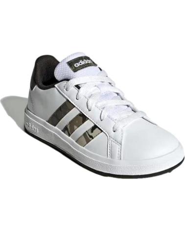 Sportif pour Femme et Fille et Garçon ADIDAS NINOS GRAND COURT 2 0 K IF3669 BLANCO