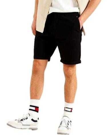 SHORTS CHINO TOMMY JEANS SCANTON DM0DM18812 NEGRO NEGRO
