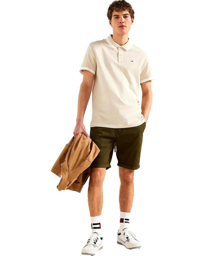 SHORTS CHINO TOMMY JEANS SCANTON DM0DM18812 VERDE VERDE