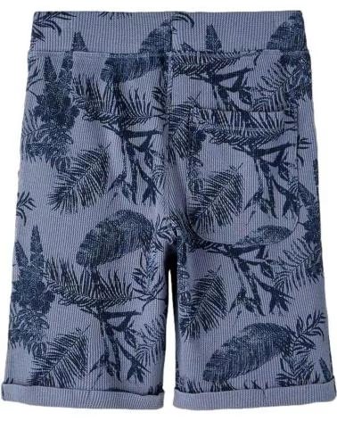 NAME IT PANTALÓN CORTO INFANTIL NAME IT ESTAMPADO AZUL AZUL