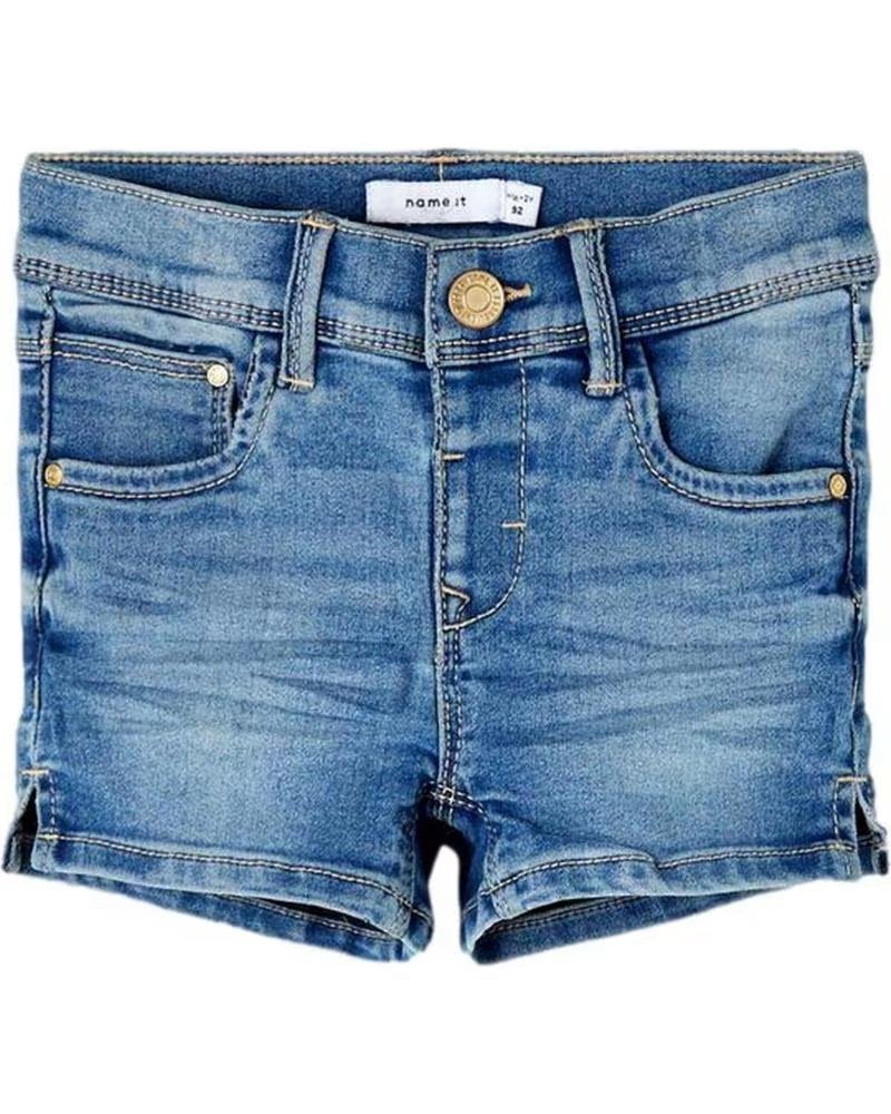 NAME IT NAME IT PANTALONCINI DI JEANS PER BAMBINA AZUL