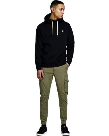 PANTALONI CARGO VERDI JACK & JONES 12141844 VERDE