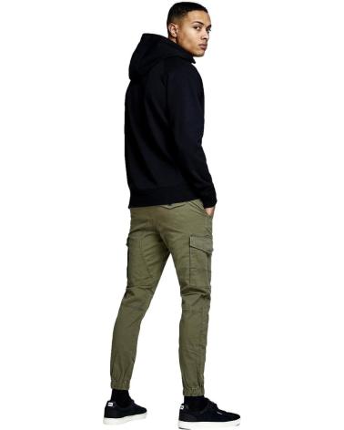 PANTALONI CARGO VERDI JACK & JONES 12141844 VERDE