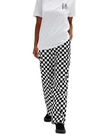 VANS OFF THE WALL PANTALON LARGO VANS EN PARA MUJER NEGRO