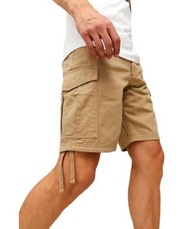PANTALONCINI CARGO JACK & JONES 12229650 BEIGE BEIGE