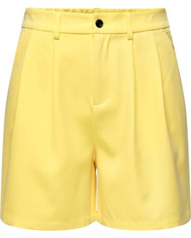 PANTALÓN CORTO ONLY 15291502 AMARILLO AMARILLO