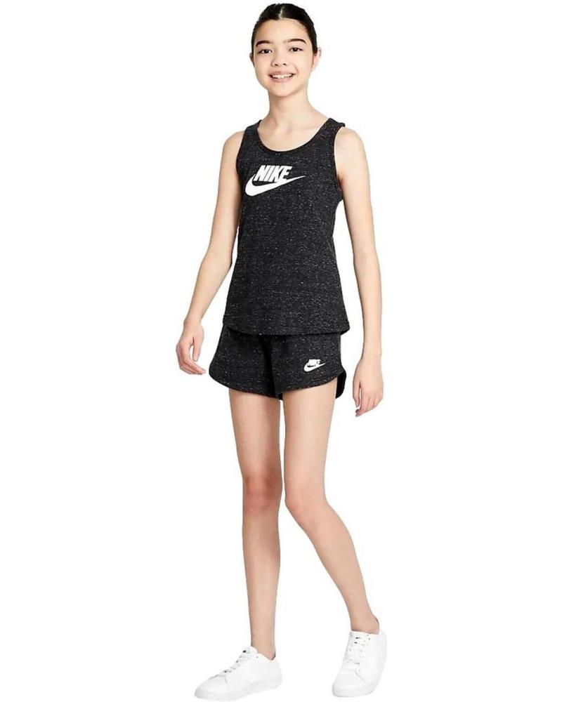 Inizio-NIKE-PANTALON-CORTO-NINA-SPORTSWEAR-DA1388-NEGRO