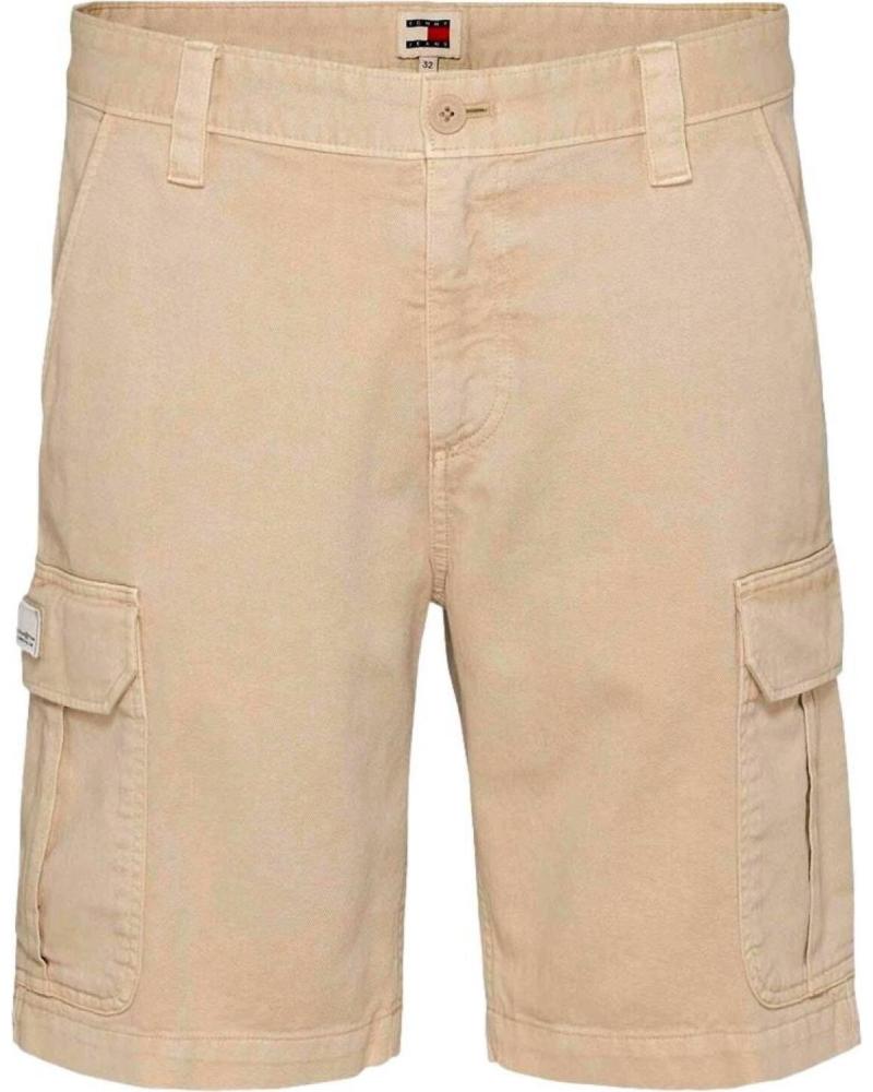 PANTALÓN CORTO CARGO TOMMY JEANS BEIGE BEIGE