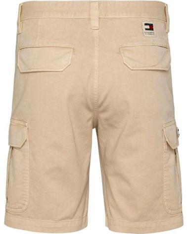 PANTALÓN CORTO CARGO TOMMY JEANS BEIGE BEIGE