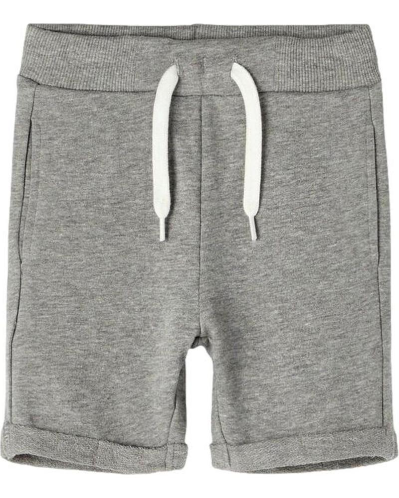 NAME IT NAME IT PANTALÓN CORTO INFANTIL GRIS GRIS