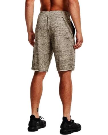 PANTALONCINI UNDER ARMOUR RIVAL TERRY 1361361 GRIGIO MELANGE GRIS