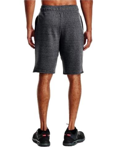 PANTALONCINI UNDER ARMOUR RIVAL TERRY 1361631 GRIGIO SCURO GRIS