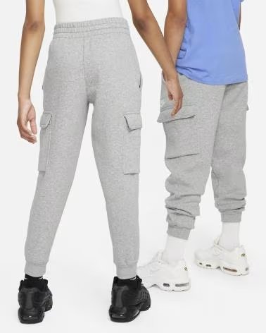 NIKE PANTALÓN NIKE NIÑO FD3012 GRIS GRIS