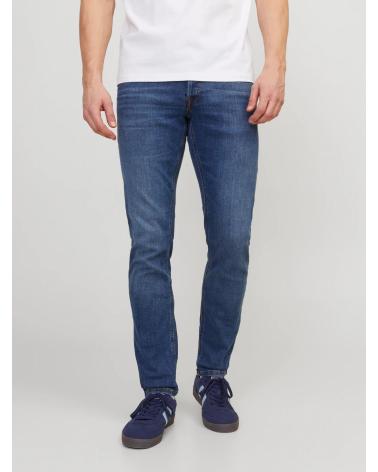 JACK AND JONES PANTALON TEJANO HOMBRE CORTE SLIM 12152347 AZUL
