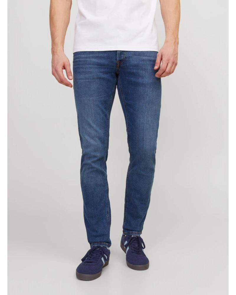 JACK AND JONES PANTALON TEJANO HOMBRE CORTE SLIM 12152347 AZUL