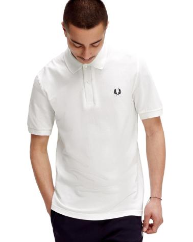 FRED PERRY POLO M3 BIANCO BLANCO
