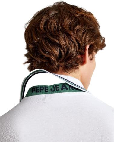 POLO PEPE JEANS HALEY BIANCO PM542156 BLANCO