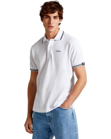 POLO PEPE JEANS HALEY BIANCO PM542156 BLANCO