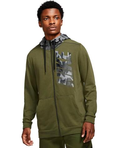 SUDADERA CON CAPUCHA NIKE CAMUFLAJE VERDE DD1733 VERDE