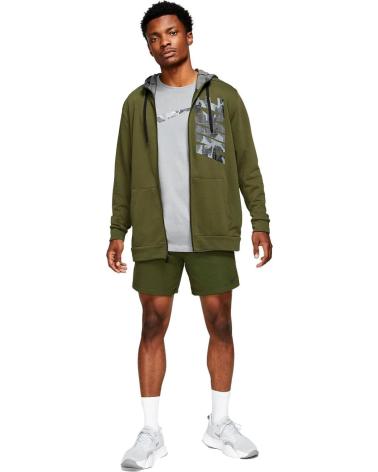 FELPA CON CAPPUCCIO NIKE CAMOUFLAGE VERDE DD1733 VERDE