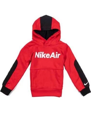 NIKE NIKE AIR KIDS HOODIE ROJO