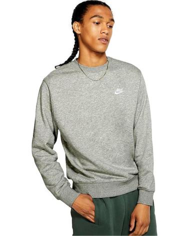 FELPA NIKE CLUB BV2666 GRIGIA GRIS