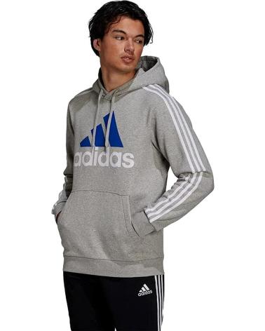 SWEAT À CAPUCHE ADIDAS BL3S FL HD GV5249 GRIS GRIS
