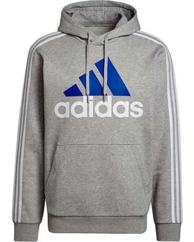 SWEAT À CAPUCHE ADIDAS BL3S FL HD GV5249 GRIS GRIS