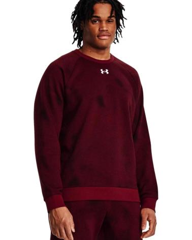 FELPA UNDER ARMOUR FLEECE 1379756 ROSSA ROJO