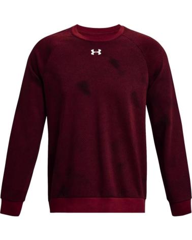 FELPA UNDER ARMOUR FLEECE 1379756 ROSSA ROJO