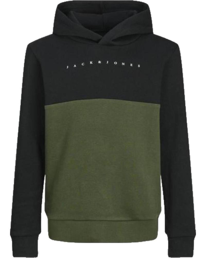 JACK & JONES 12259870 GREEN HOODIE VERDE