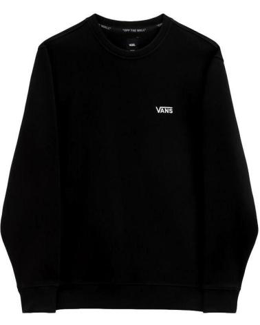 FELPA VANS OFF THE WALL CON MEZZA ZIP NERA 5KDSBLK1 NEGRO