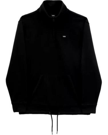 FELPA VANS OFF THE WALL CON MEZZA ZIP NERA 5KDSBLK1 NEGRO