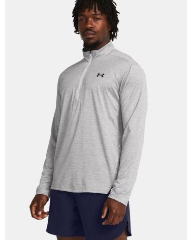 MOLETOM UNDER ARMOUR TECH VENT COM MEIO ZÍPER 1382184 AZUL MARINHO AZUL MARINO