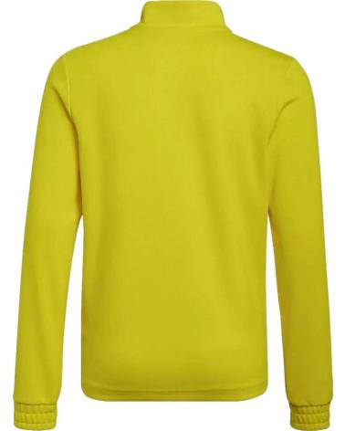 FELPA DA ALLENAMENTO ADIDAS CON CERNIERA CORTA HI2133 GIALLA AMARILLO