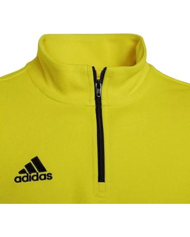 FELPA DA ALLENAMENTO ADIDAS CON CERNIERA CORTA HI2133 GIALLA AMARILLO