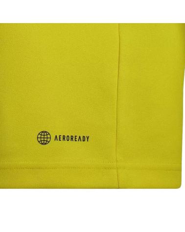 FELPA DA ALLENAMENTO ADIDAS CON CERNIERA CORTA HI2133 GIALLA AMARILLO
