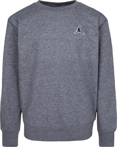 MOLETOM NIKE JORDAN CREW ESSENTIALS 95B816 CINZA PARA CRIANÇA GRIS