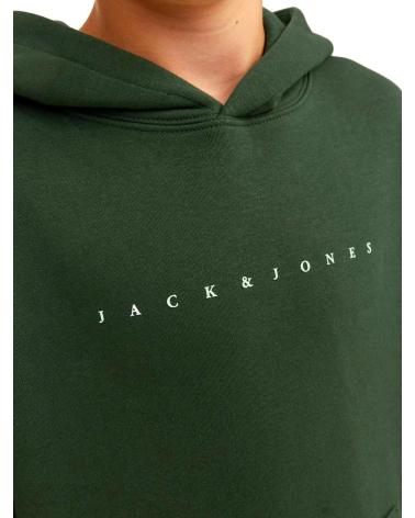 JACK & JONES JUNIOR HOODIE 12237468 GREEN VERDE