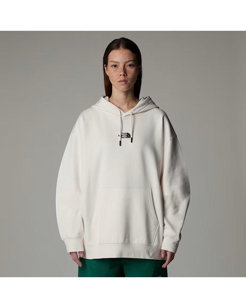 MOLETOM COM CAPUZ THE NORTH FACE BRANCO BLANCO