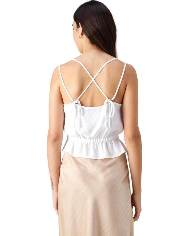 TOP DE ALÇAS TOMMY JEANS ESSENTIAL STRAPPY DW0DW17802 BRANCO BLANCO