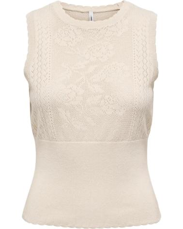 ONLY SLEEVELESS TOP ESTRELLA 15363828 BEIGE BEIGE
