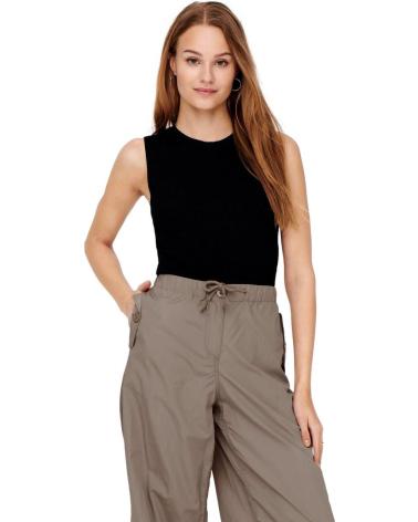 TOP DE MALHA ONLY 15255533 PRETO NEGRO