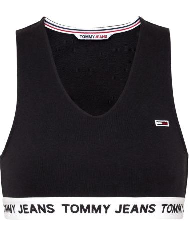 TOMMY JEANS SPORT-BH SCHWARZ DW0DW13830 NEGRO