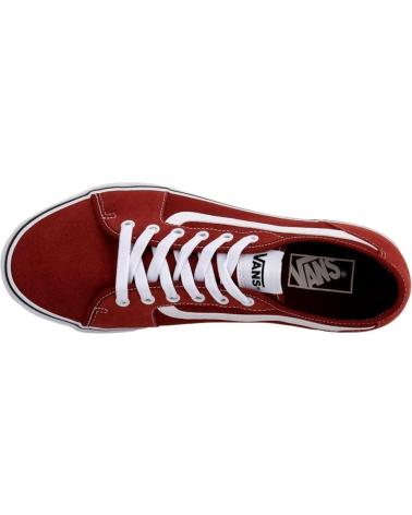 BASKETS VANS FILMORE DECON SUEDE CANVAS 5HTYZHG1 ROUGE ROJO